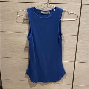 Vince blue tank top
